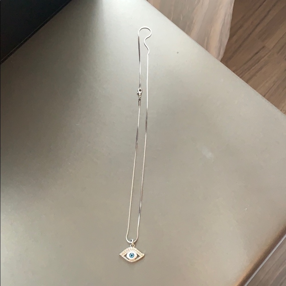Evil eye necklace